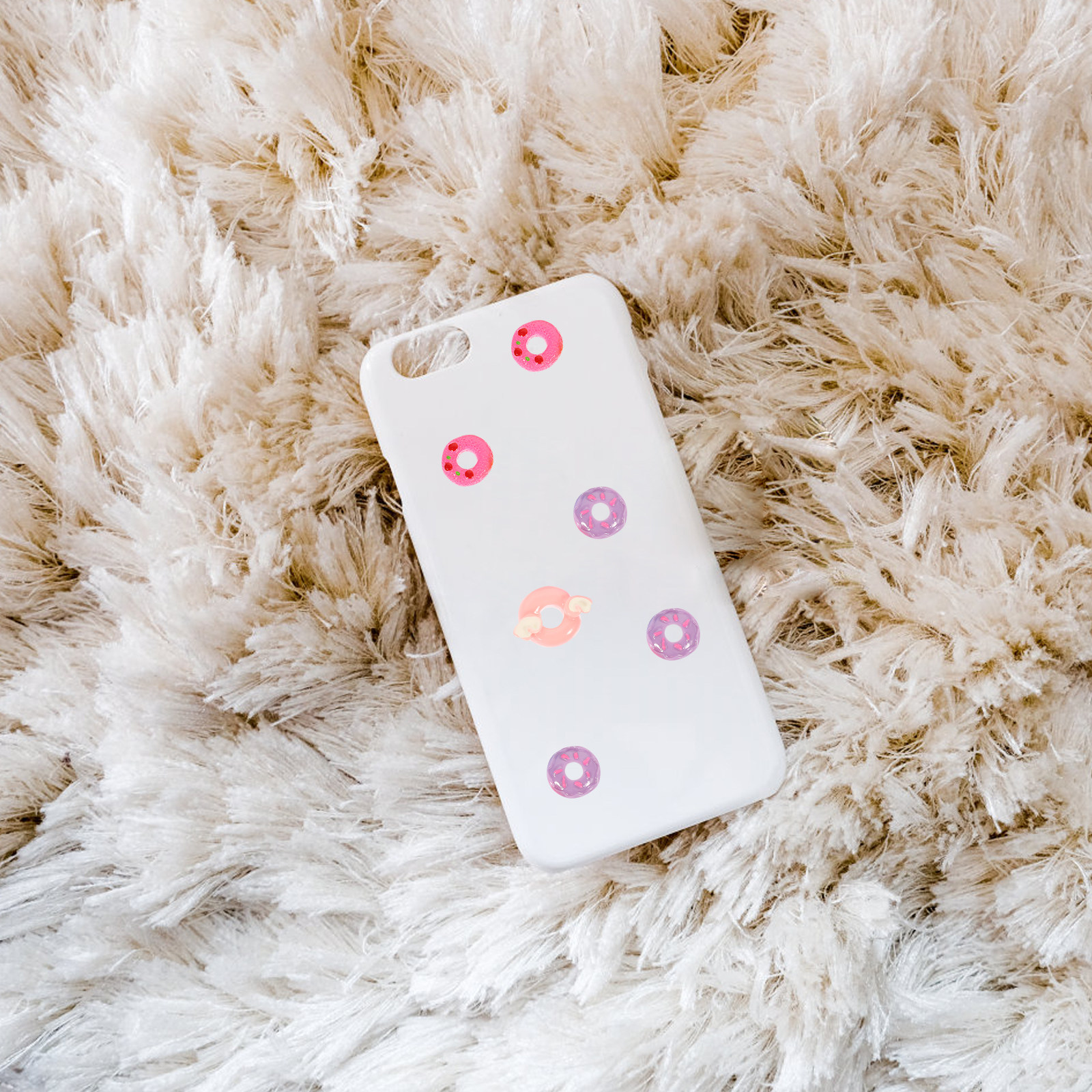 Resin Crafts Diy - 30Pcs Simulation Donut Resin Charms DIY