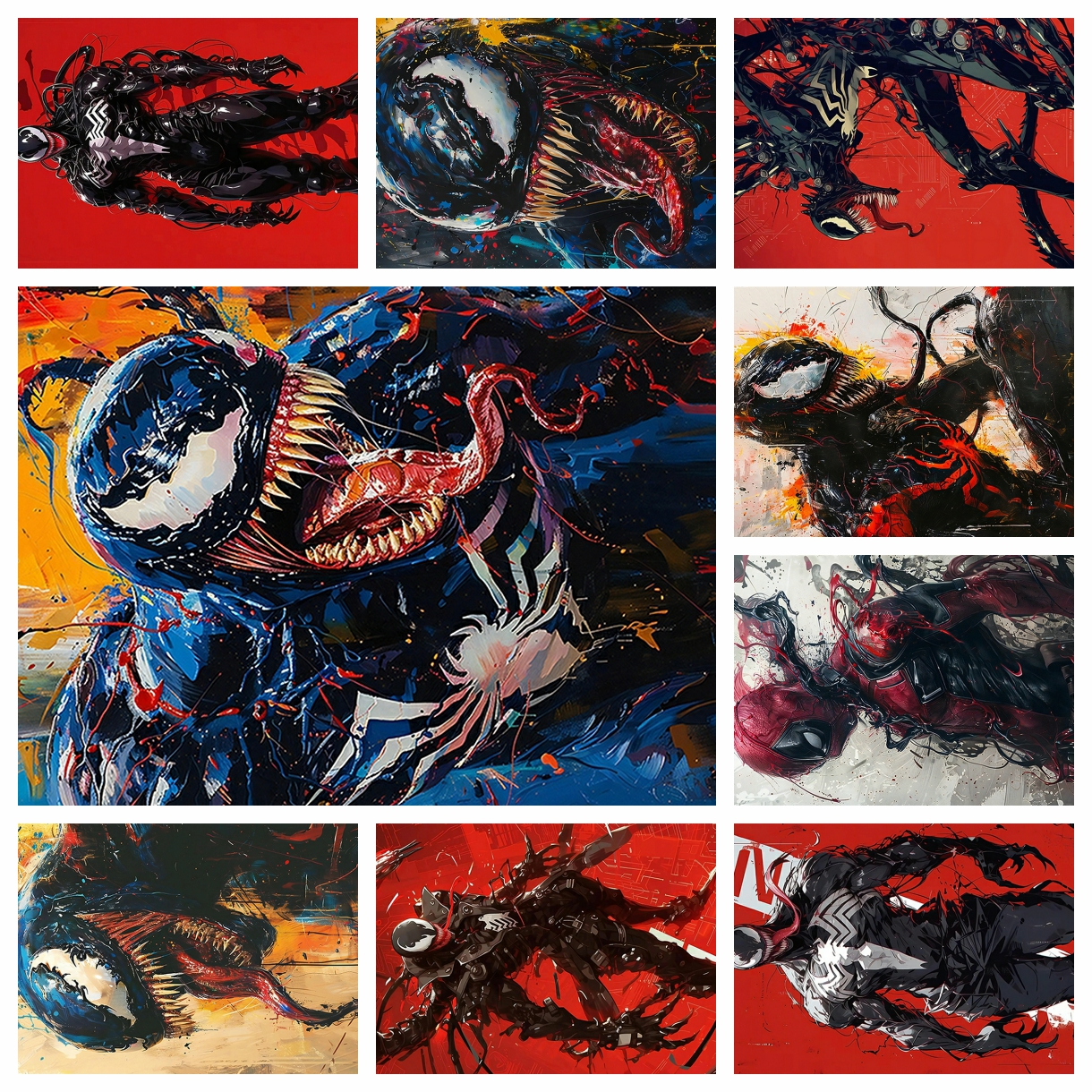 Anime Marvel venom spider-man  - مراجعة Resin Craft Supplies وسعره