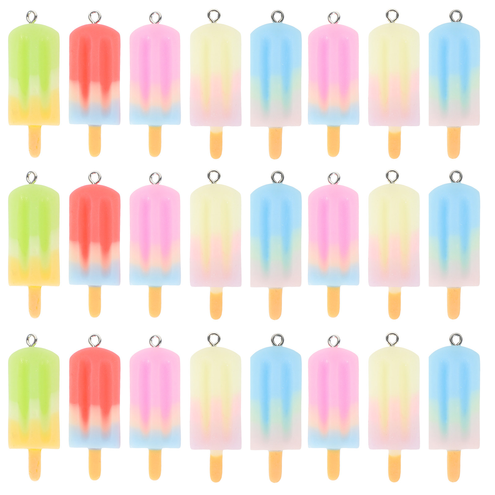 25Pcs Creative Resin Ice Cream - مراجعة Crafting Resin وسعره