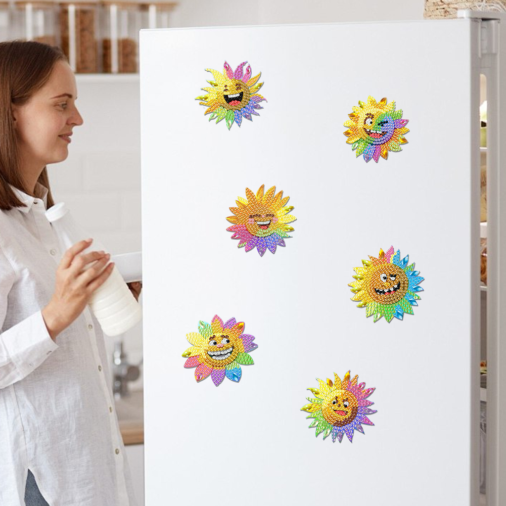 6Pcs Diamond Painting Refriger - مراجعة Resin Craft For Beginners وسعره