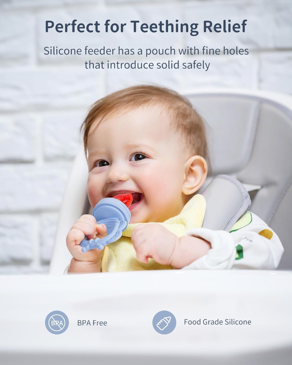 Silicone Baby Fruit Food Feede - مراجعة Silicone Mold Tray وسعره