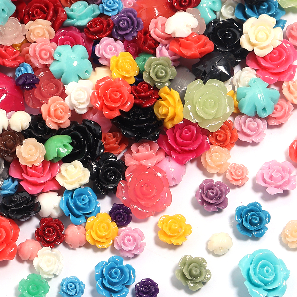 10pcs 6 8 10 12 15mm Imitation - مراجعة Flower Preservation Resin وسعره