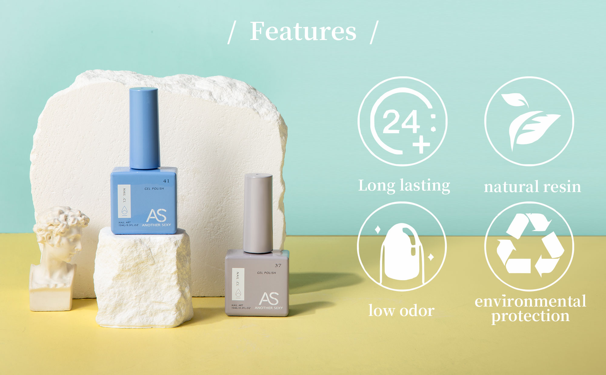 AS 15ml Gel Nail Polish Not Se - مراجعة Resin Glitter Pack وسعره