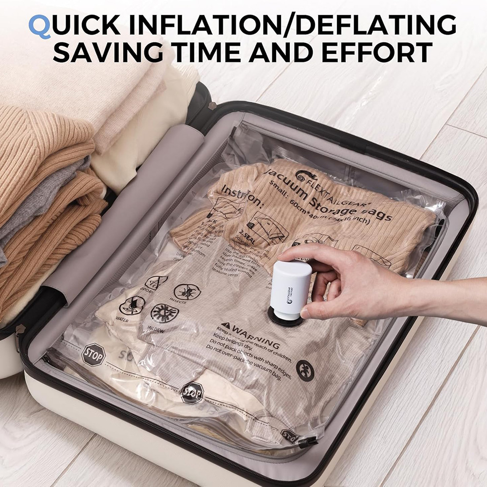 FLEXTAIL Portable Air Pump, Mi - مراجعة Vacuum Chamber Small وسعره