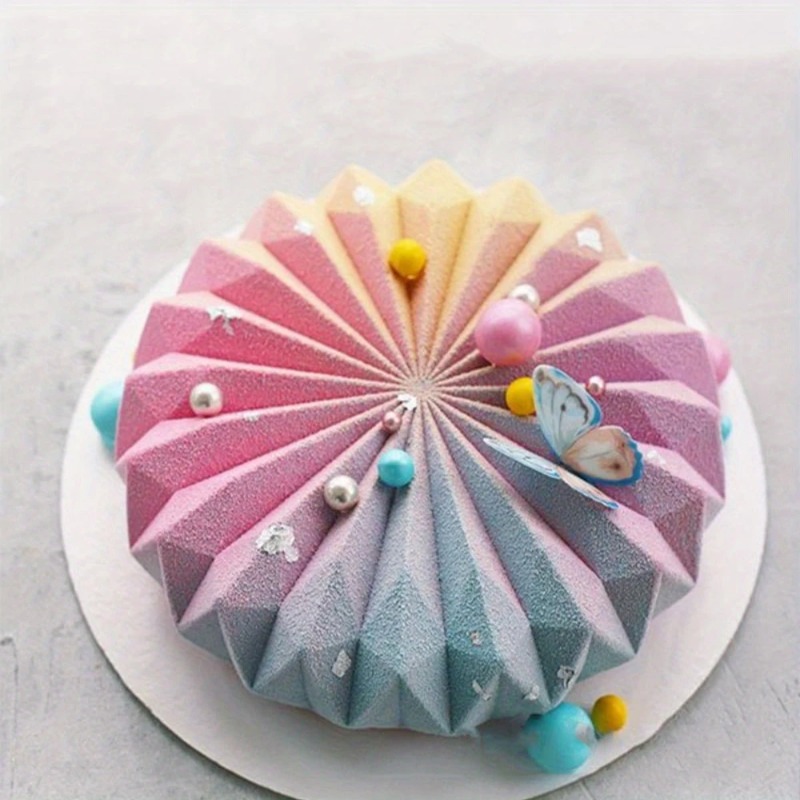 3D Round French Mousse Cake Si - مراجعة Coaster Mold Round وسعره