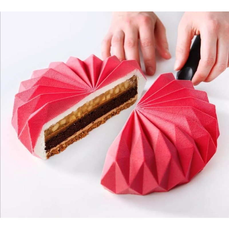 3D Round French Mousse Cake Si - مراجعة Coaster Mold Round وسعره