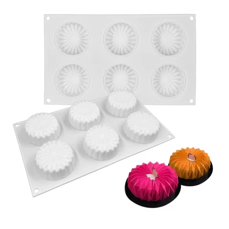 3D Round French Mousse Cake Si - مراجعة Coaster Mold Round وسعره