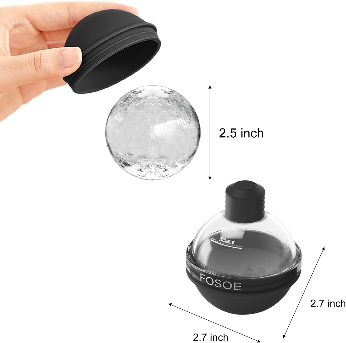 Silicone Ice Ball Molds for Wh - مراجعة Coaster Mold Round وسعره