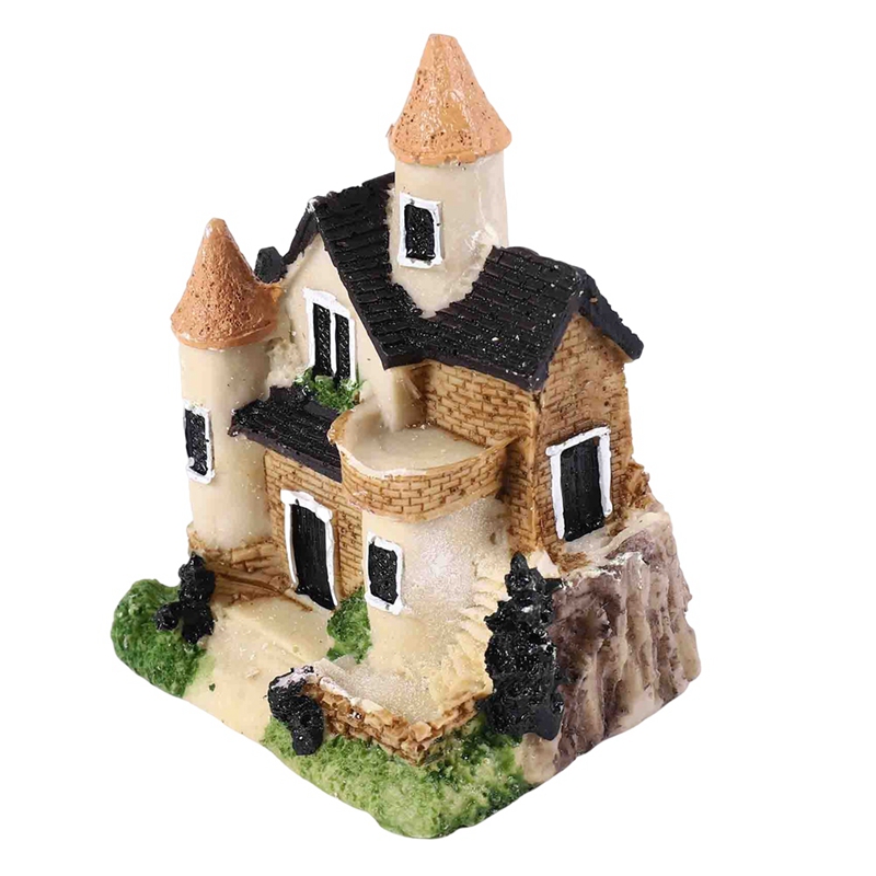 Cute Mini Resin House Miniatur - مراجعة Crafting Resin وسعره
