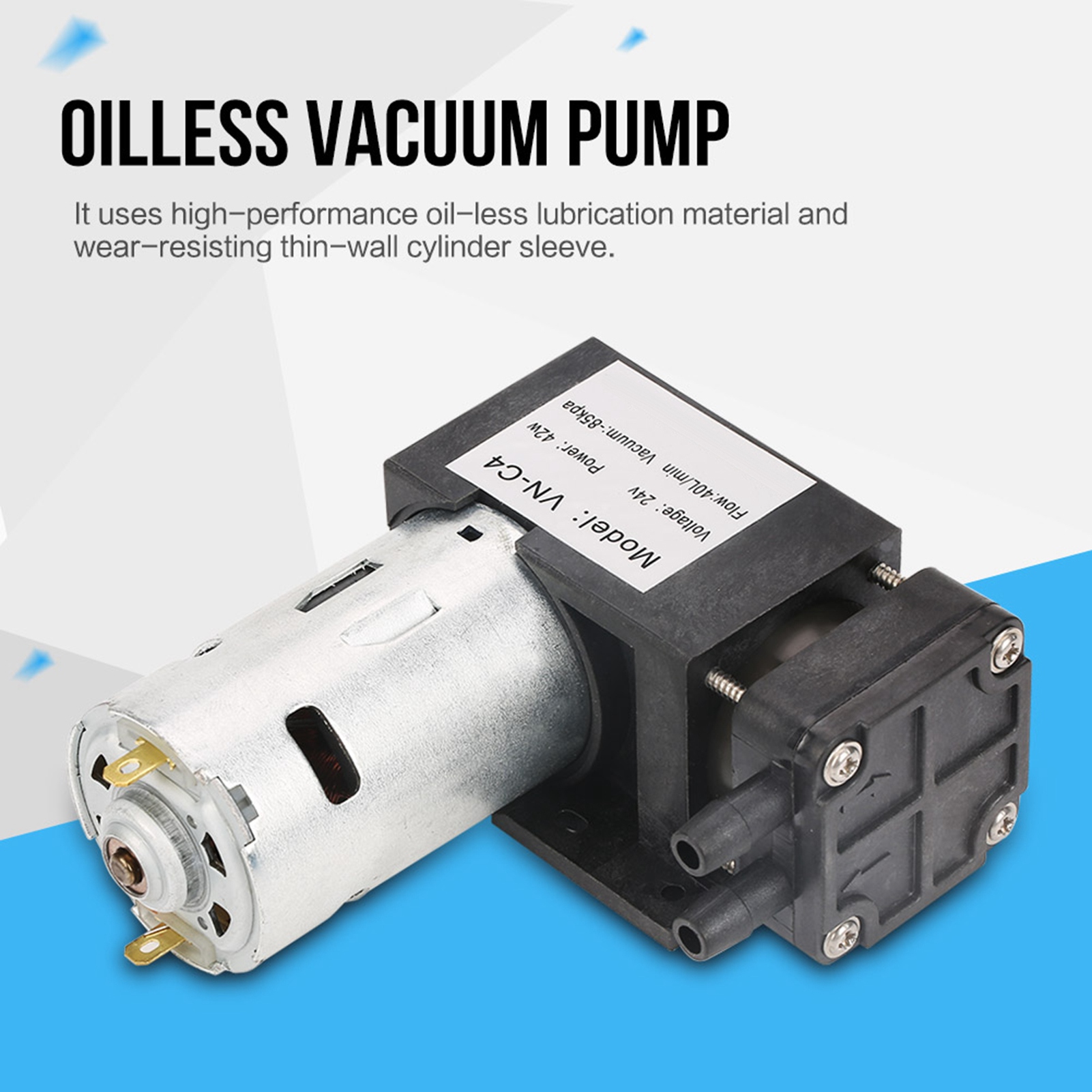 DC24V Mini Small Oilless Vacuu - مراجعة Vacuum Chamber Small وسعره