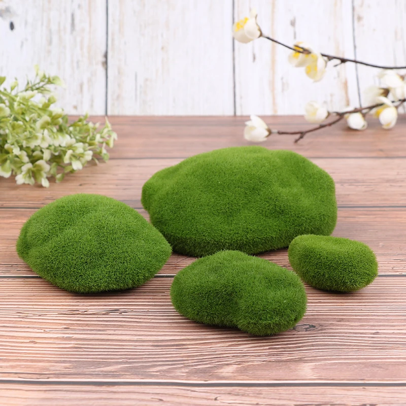 4Pcs Micro Landscape Artificia - مراجعة Terrarium Moss Art وسعره