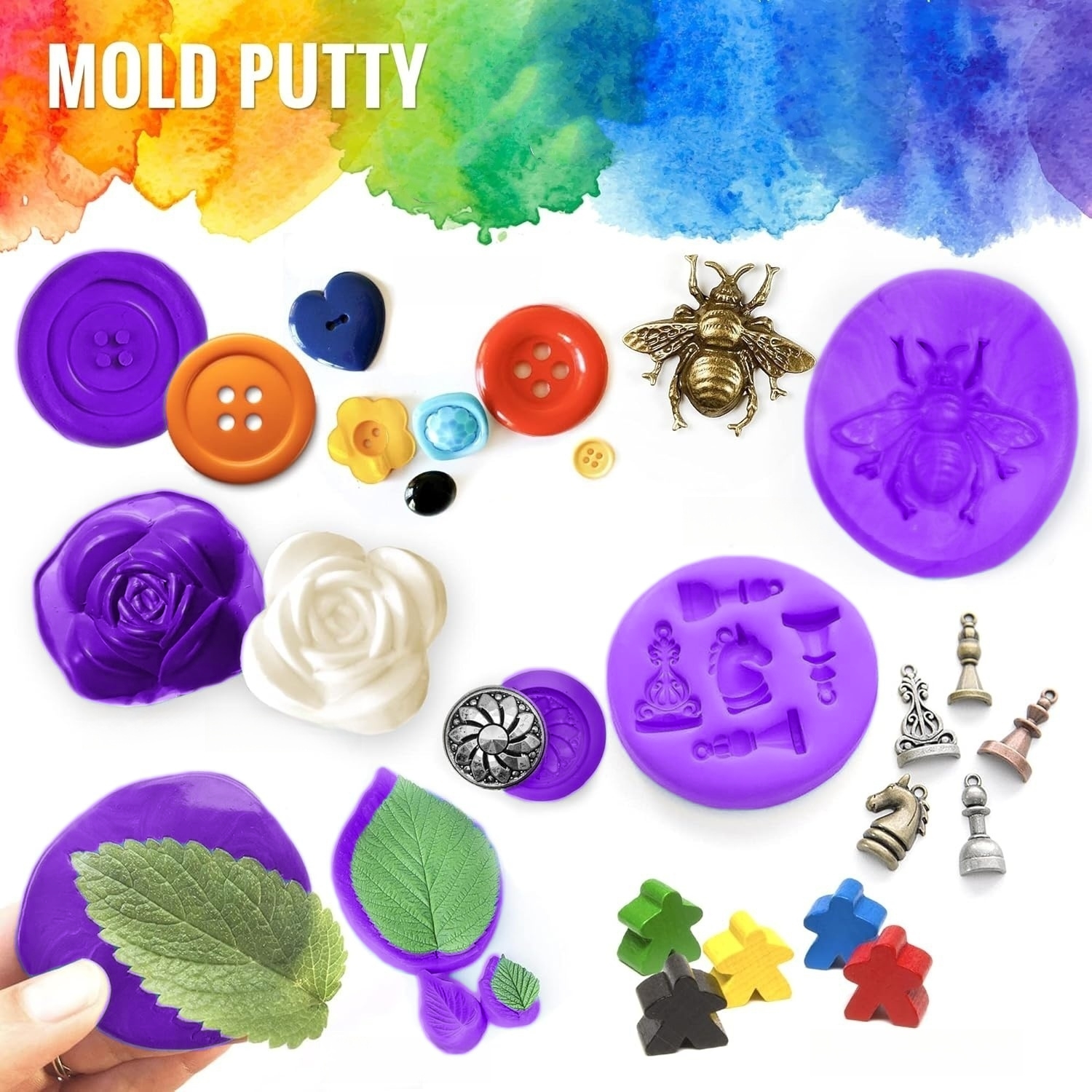 Silicone Putty - Flexible Sili - مراجعة Resin Craft Kit وسعره