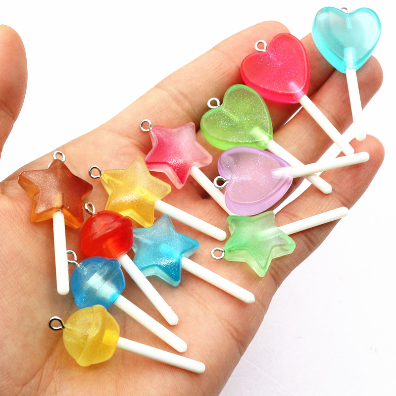 10pcs Mixed Colors Resin Cute  - مراجعة Flower Preservation Resin وسعره