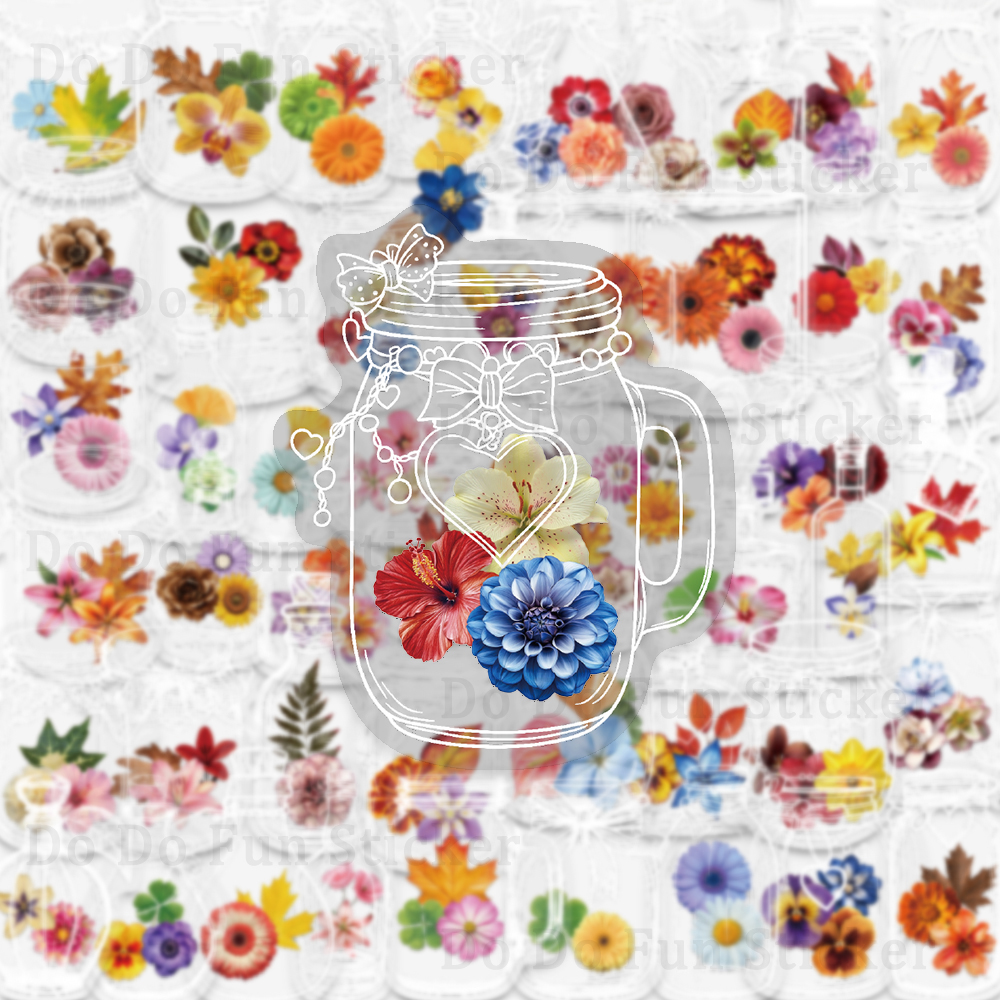 50PCS Glass Bottles with Dried - مراجعة Dried Flower Bulk وسعره