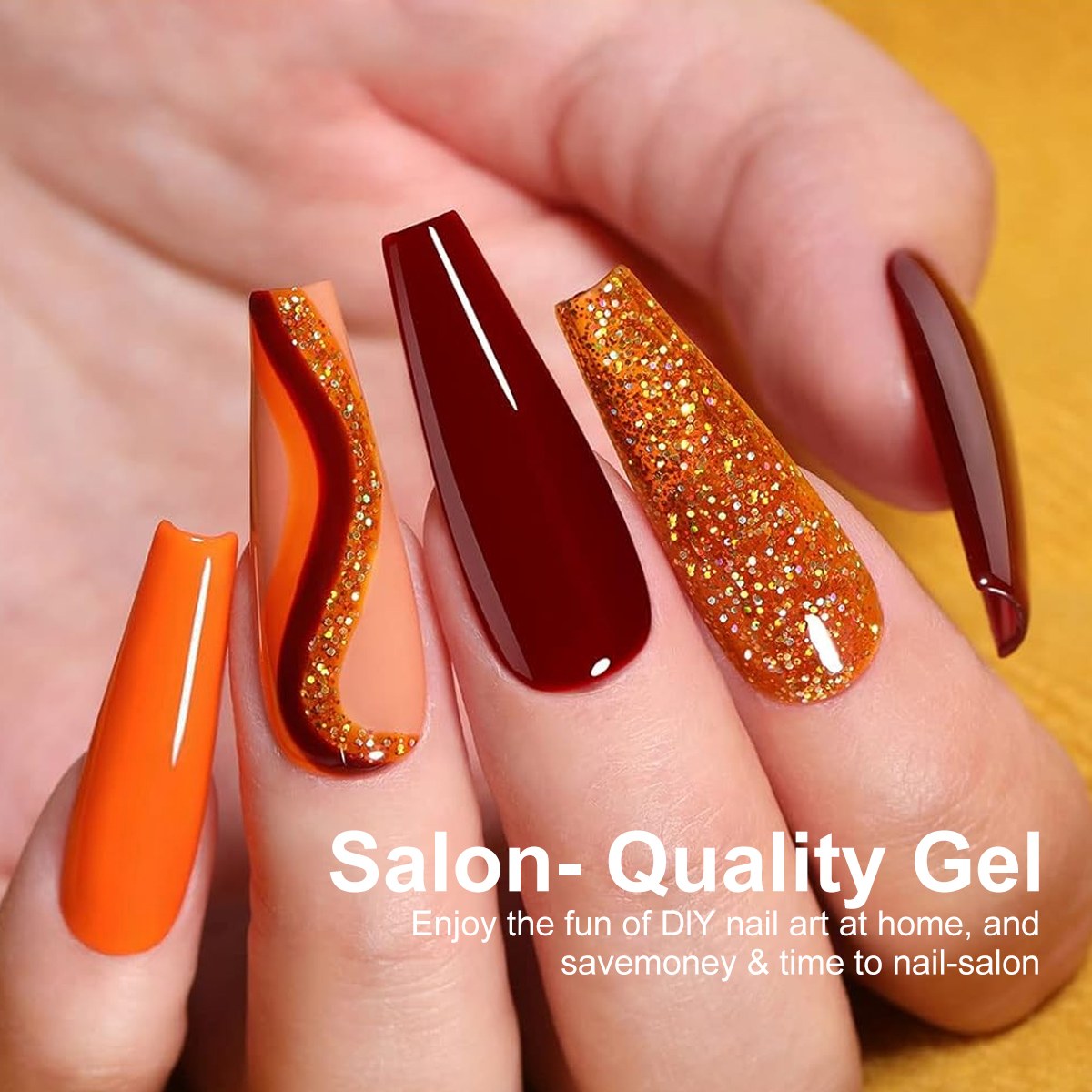 LIMEGIRL 18 PCS Gel Nail Polis - مراجعة Resin Glitter Pack وسعره