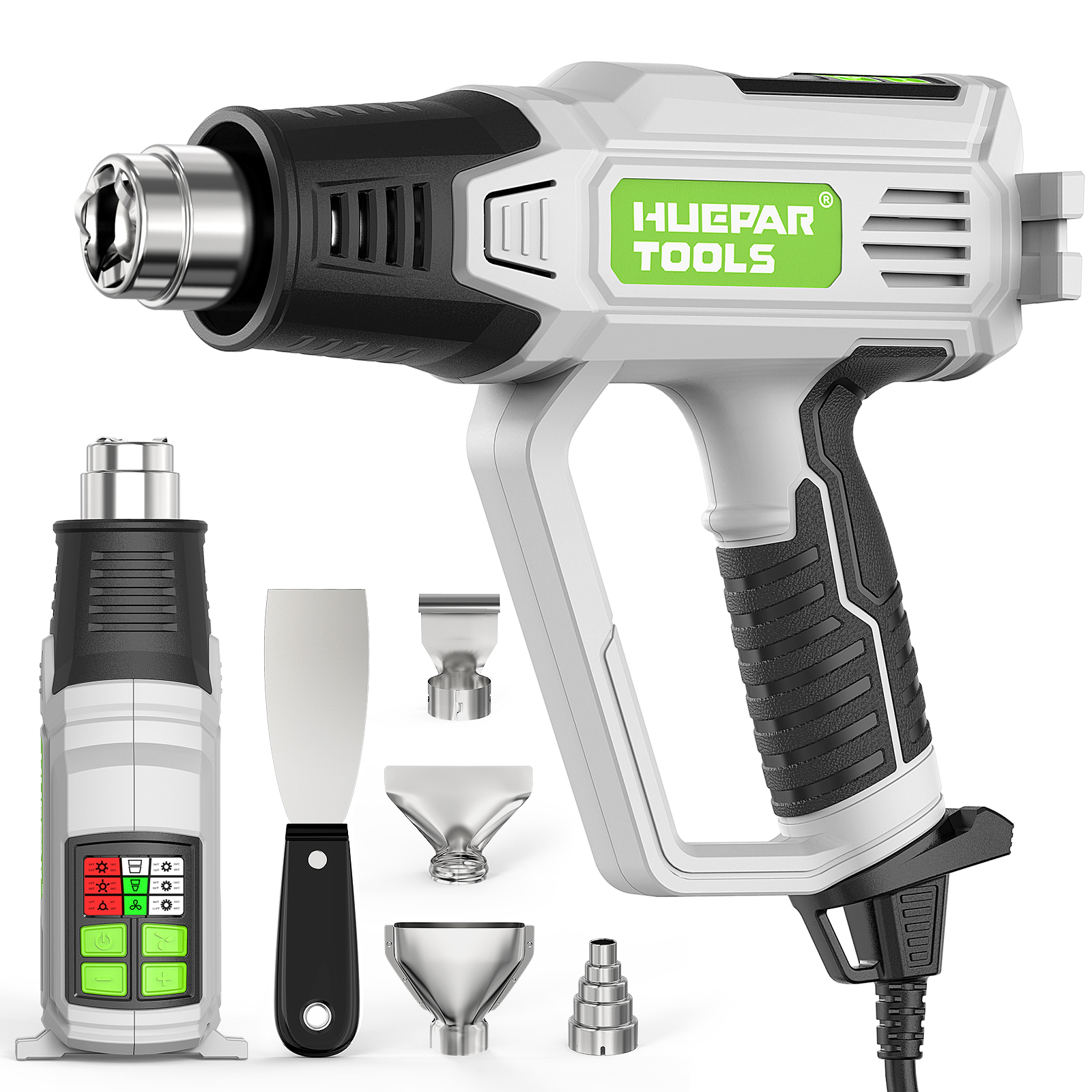 Hot Air Gun with LCD 12 Variab - مراجعة Heat Gun Small وسعره