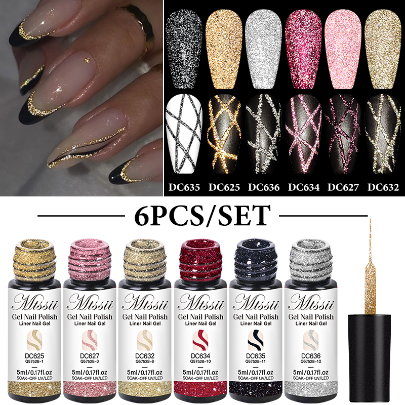 2/4/6pcs Reflective Glitter Li - مراجعة Resin Glitter Pack وسعره