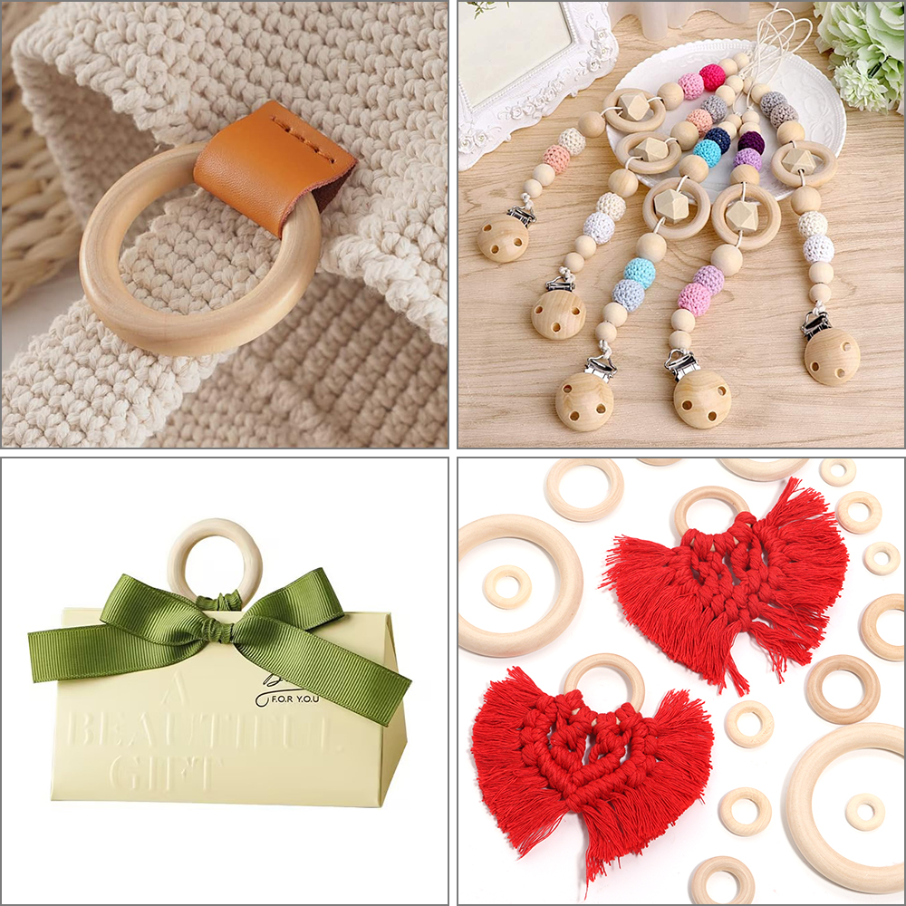 Unfinished Solid Wooden Rings  - مراجعة Wood Ring Blank وسعره