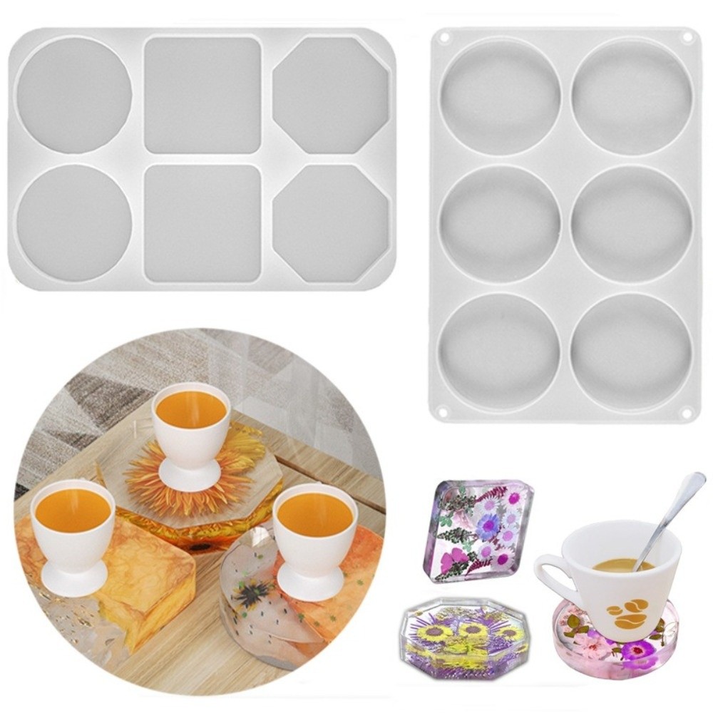 Creative Coasters Silicone Mol - مراجعة Coaster Mold Round وسعره