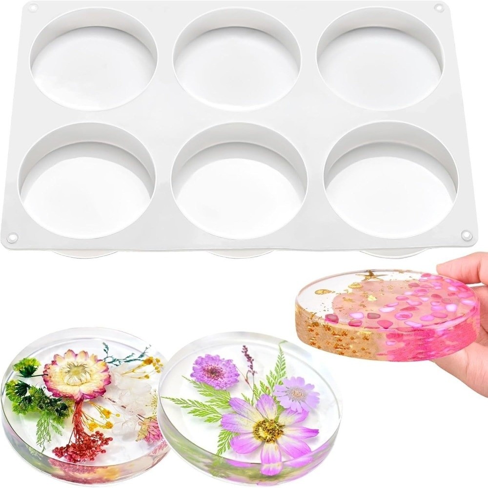 Creative Coasters Silicone Mol - مراجعة Coaster Mold Round وسعره