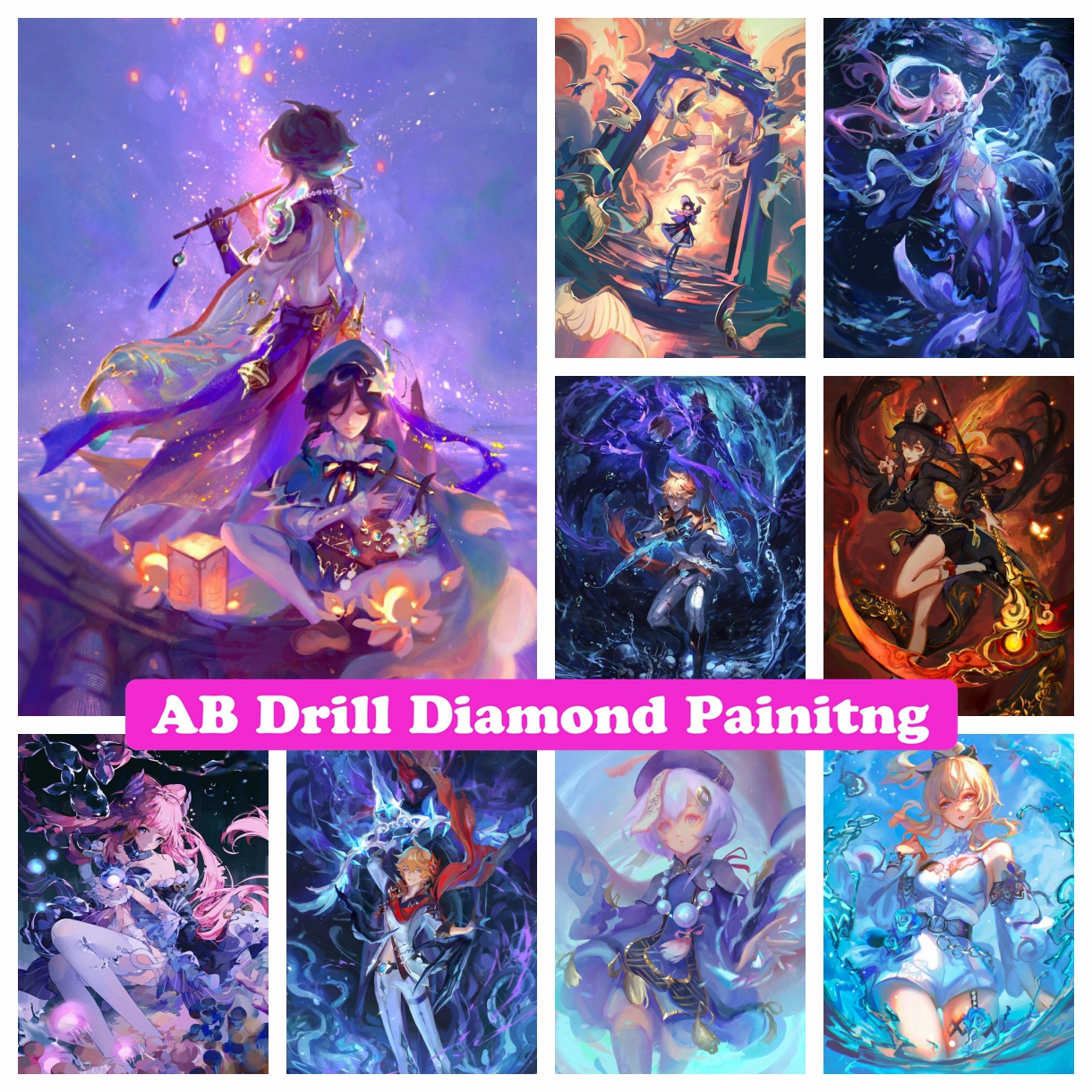 Genshin Impact Anime Zhong Qi  - مراجعة Resin Craft Genshin وسعره