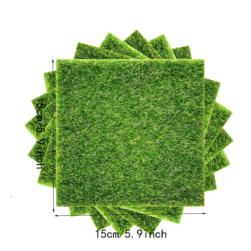 15/30cm Artificial Grassland M - مراجعة Terrarium Moss Art وسعره