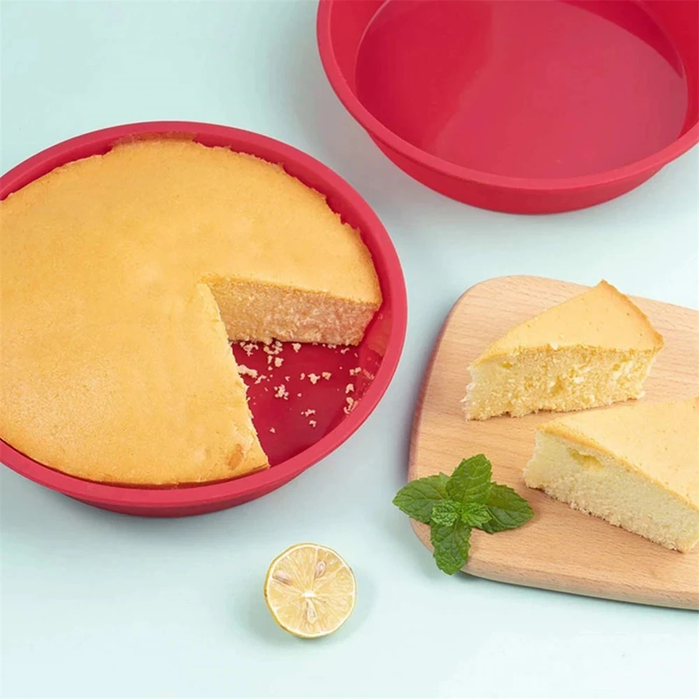 Silicone Cake Mold 4/6/8Inch R - مراجعة Coaster Mold Round وسعره