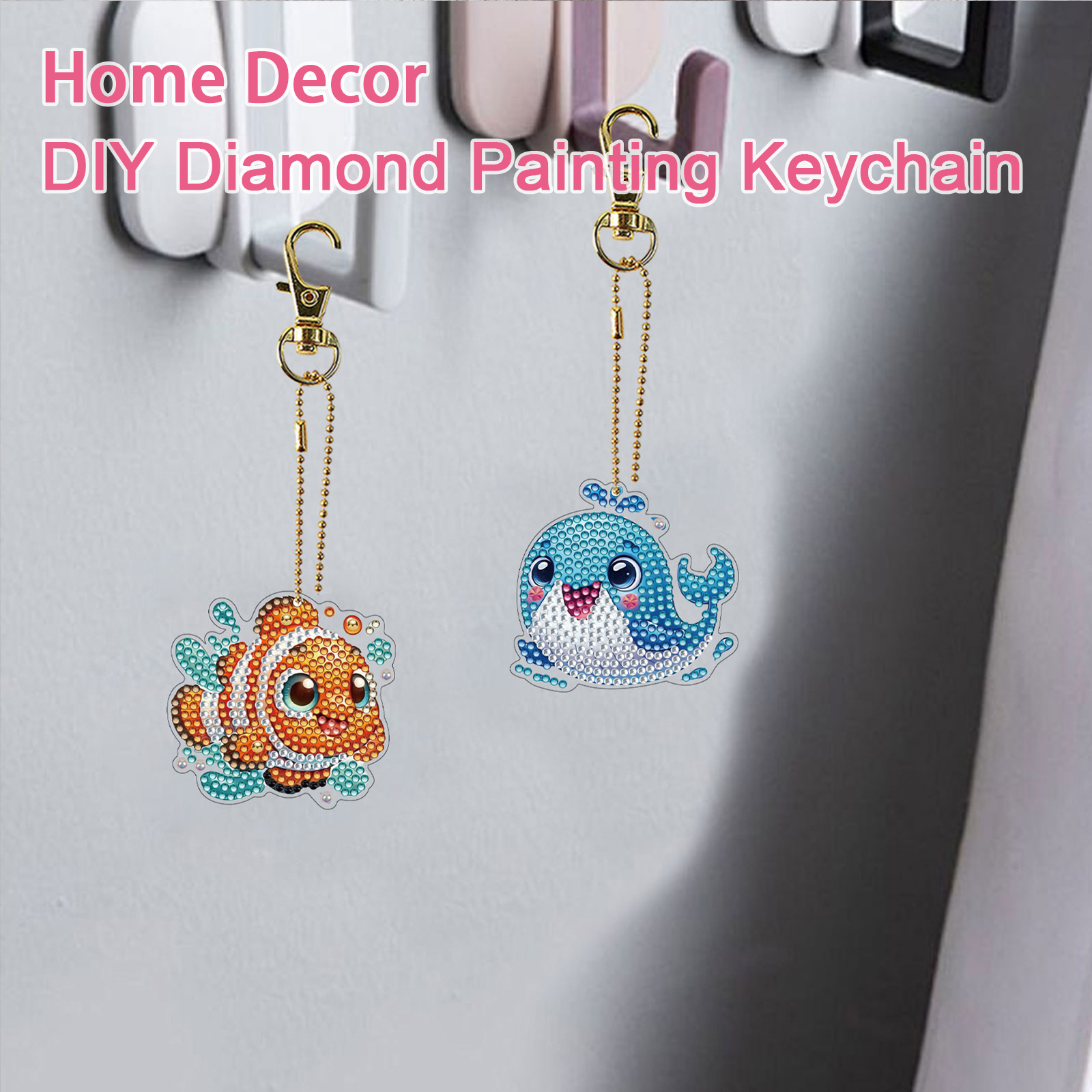 15Pcs DiY Diamond Art Keychain - مراجعة Resin Craft For Beginners وسعره