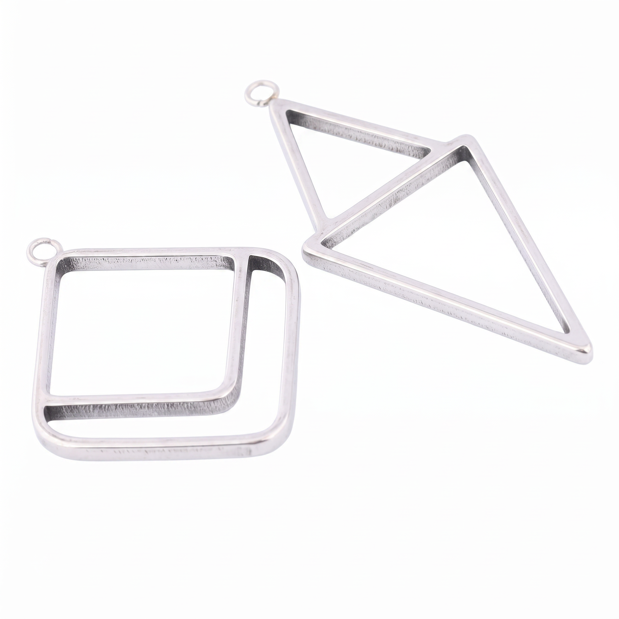 10pcs Square Triangle 3mm Thic - مراجعة Resin Craft Projects وسعره