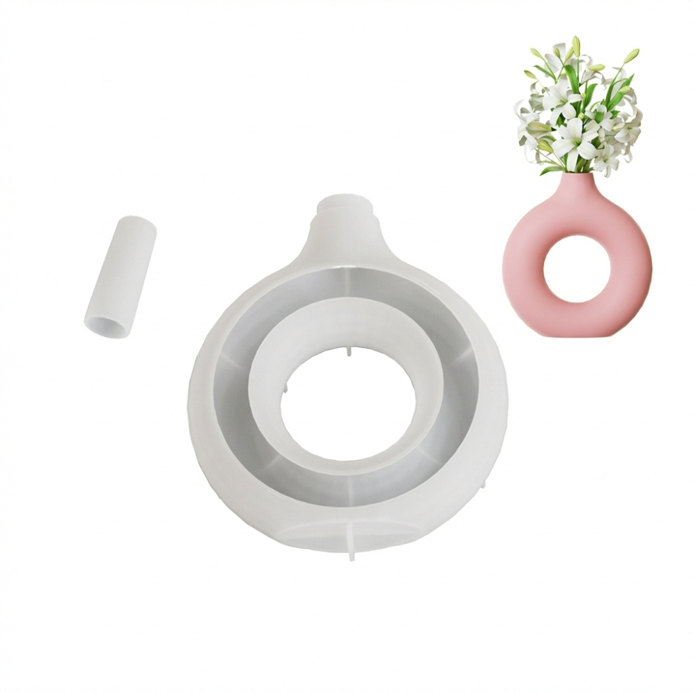 Oval Stripe Silicone Vase Mold - مراجعة Resin Craft Workshop وسعره