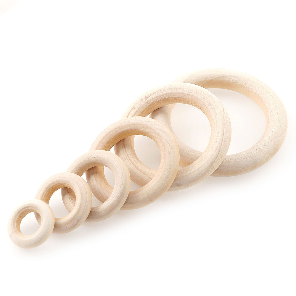 Unfinished Wooden Rings 20-60m - مراجعة Wood Ring Blank وسعره