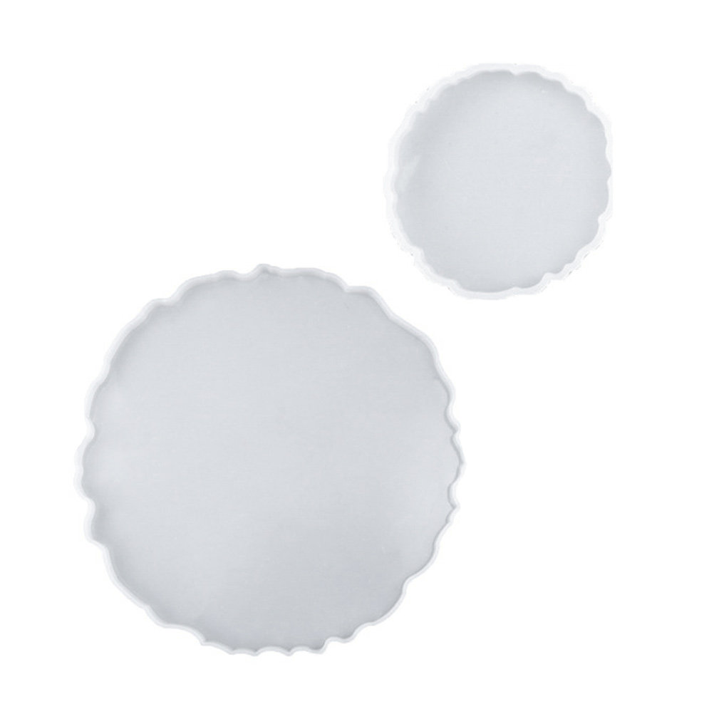 2Pcs Water Crystal Epoxy Resin - مراجعة Serving Tray Mold وسعره