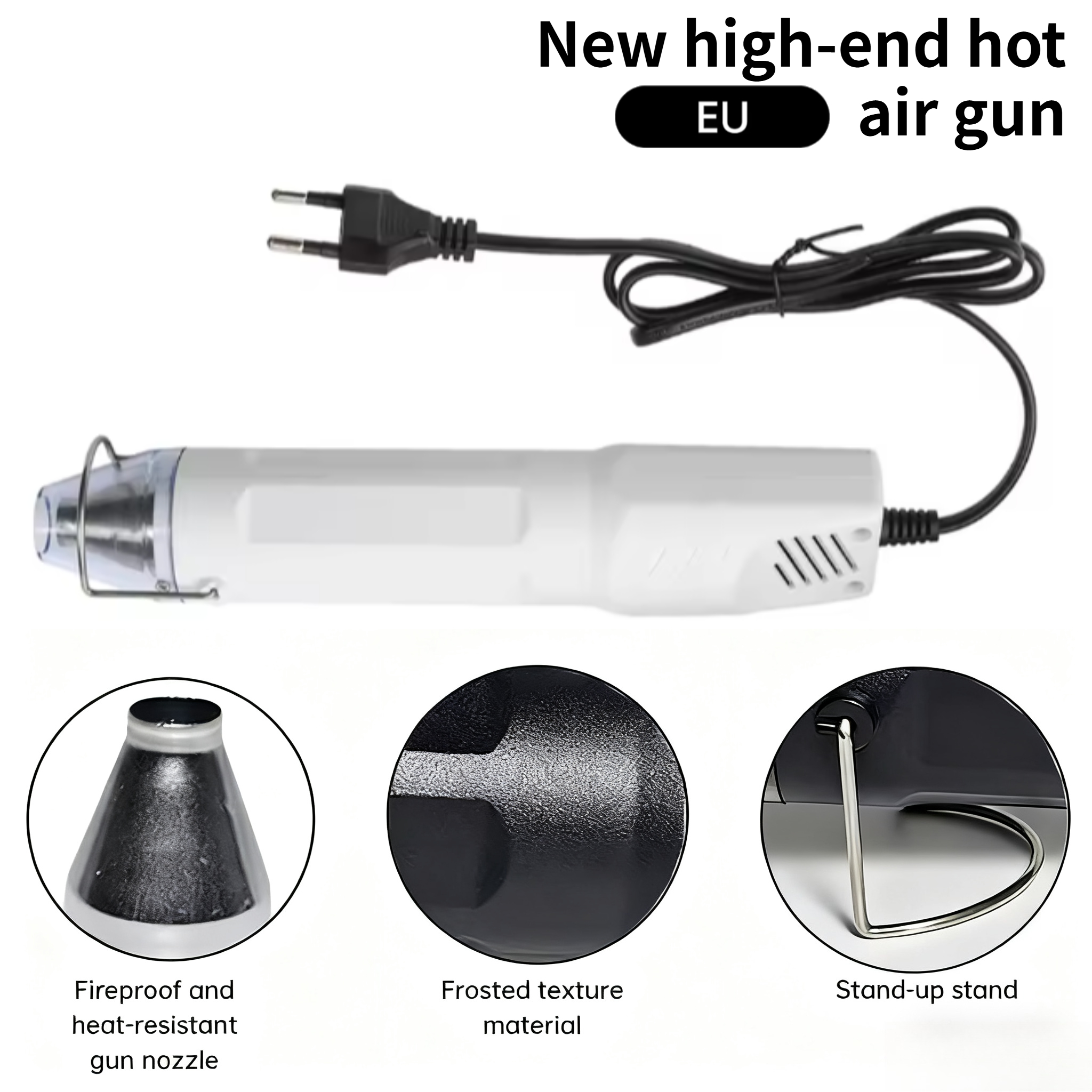 300°C 220V Hot Air Gun DIY Too - مراجعة Heat Gun Small وسعره