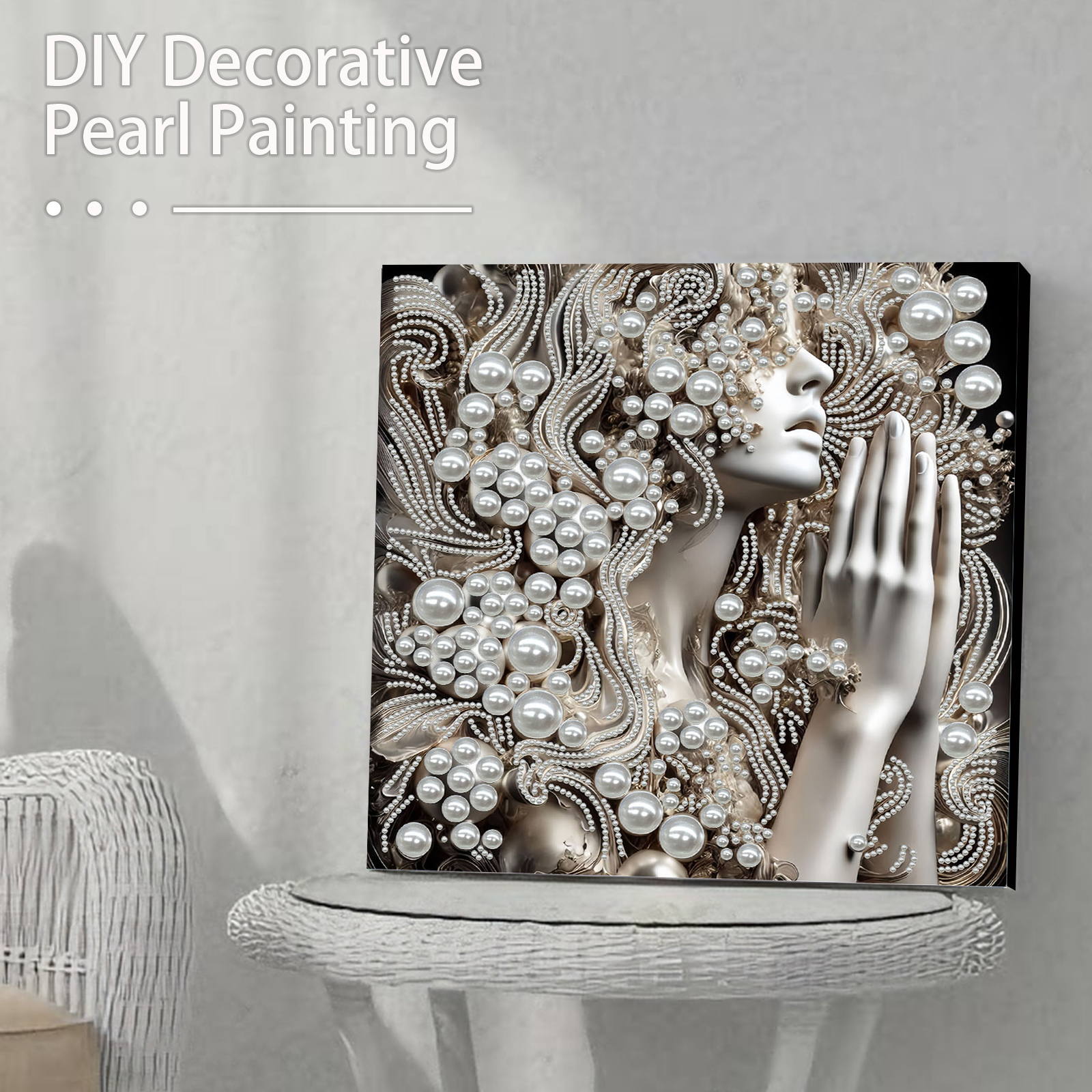 DIY Ladies Pearl Painting Art  - مراجعة Resin Craft For Beginners وسعره