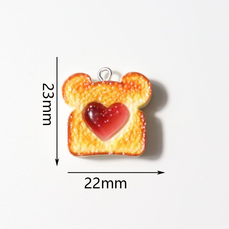 10pcs Resin Plastic Bread Pend - مراجعة Resin Crafts Diy وسعره