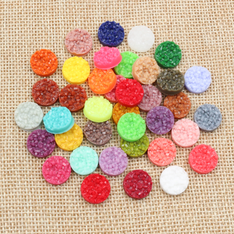 40pcs Resin Druzy Cabochons Do - مراجعة Resin Craft Projects وسعره