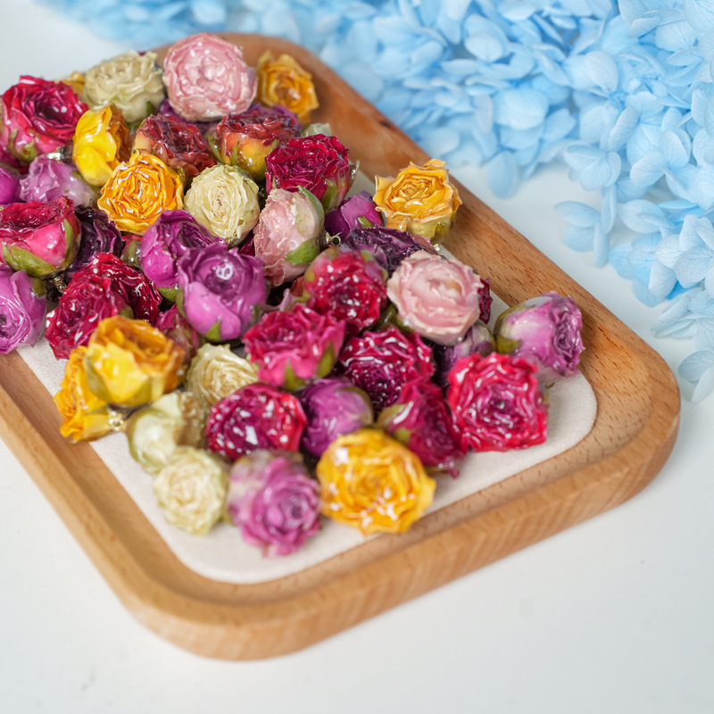 5pcs Drip Glue Roses Dried Flo - مراجعة Dried Flower Bulk وسعره