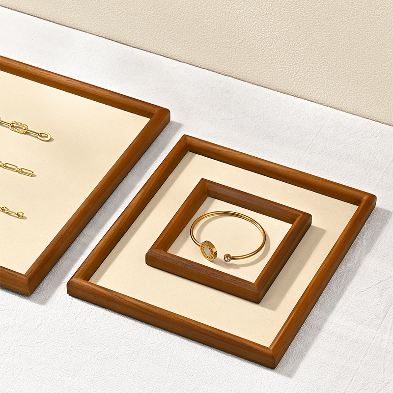 Oirlv Wooden Jewelry Display T - مراجعة Wood Ring Blank وسعره