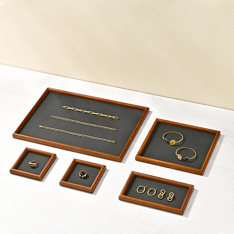 Oirlv Wooden Jewelry Display T - مراجعة Wood Ring Blank وسعره