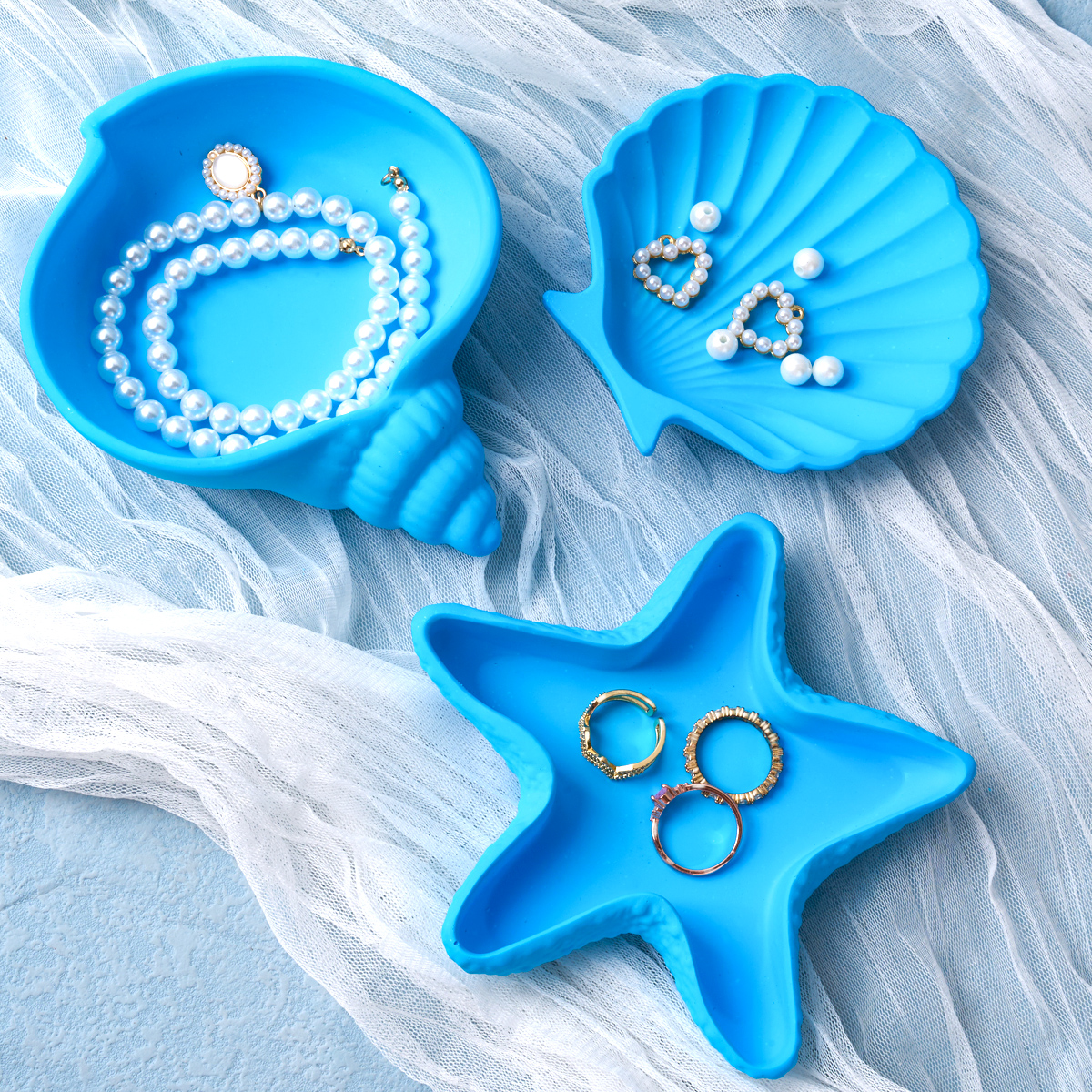 DIY Concrete Starfish Starage  - مراجعة Serving Tray Mold وسعره