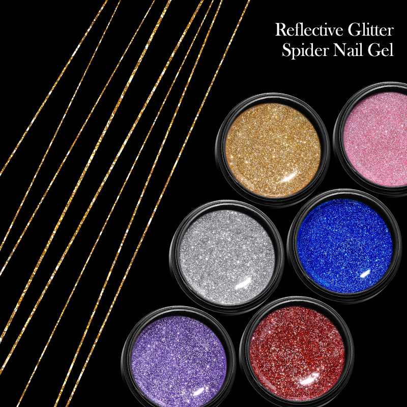 6Pcs/Set Reflective Glitter Sp - مراجعة Resin Glitter Pack وسعره
