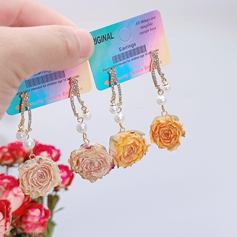 Handmaking Epoxy Resin Natural - مراجعة Flower Preservation Resin وسعره