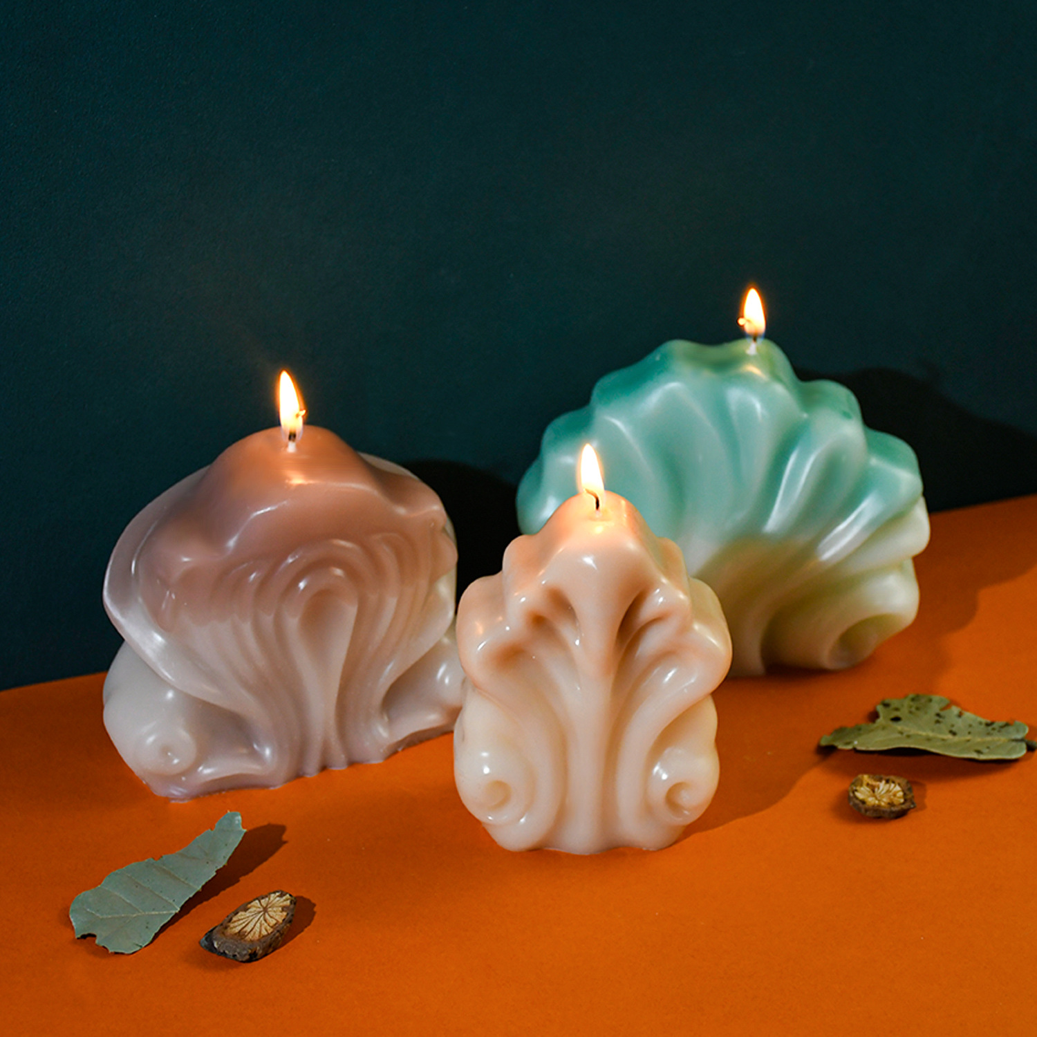 Ocean Shell Candle Silicone Mo - مراجعة Resin Ocean Wave Mold وسعره