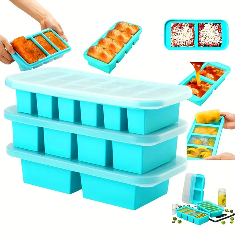 2 or 3-piece Silicone Freezer  - مراجعة Serving Tray Mold وسعره