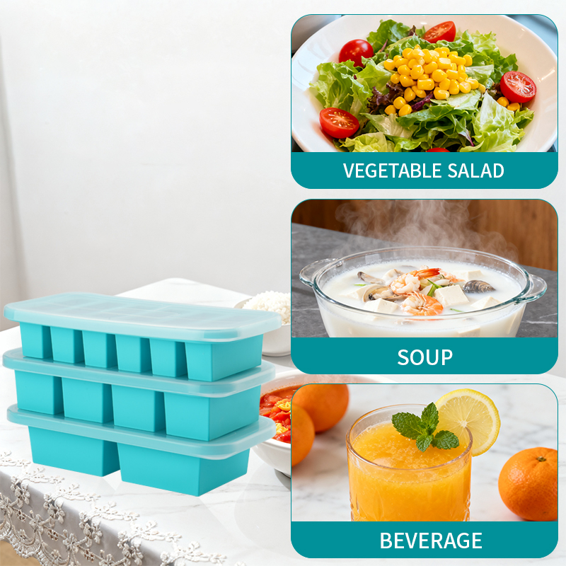 2 or 3-piece Silicone Freezer  - مراجعة Serving Tray Mold وسعره