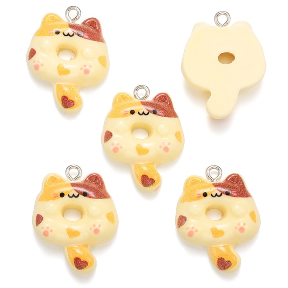 10Pcs Kawaii Cartoon Cat Resin - مراجعة Resin Crafts Diy وسعره