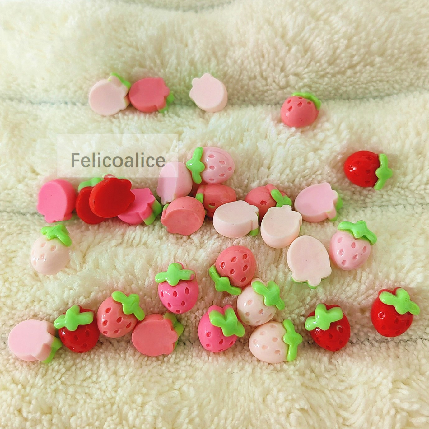 30Pcs New Cute Resin Mini Smal - مراجعة Flower Preservation Resin وسعره
