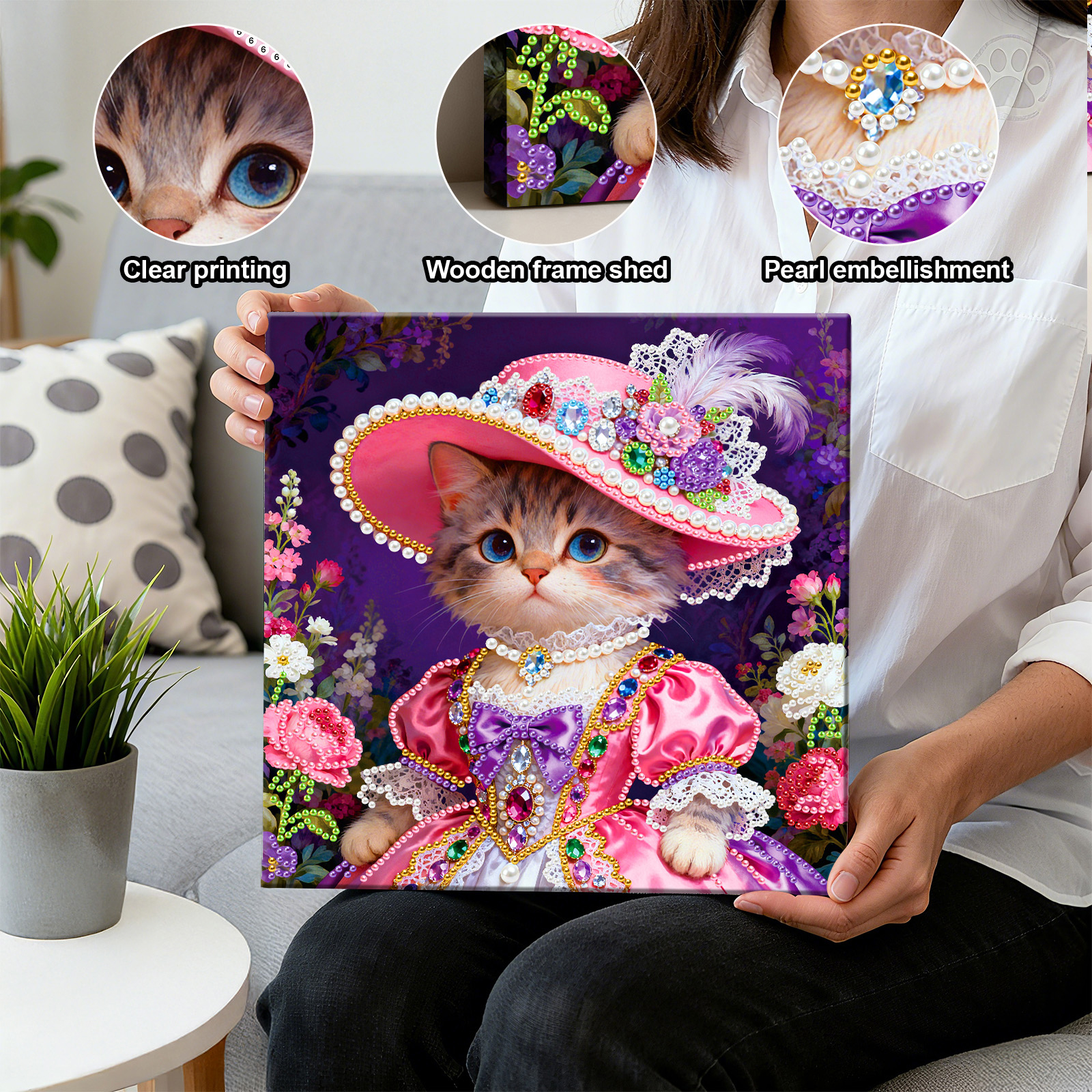 DIY Pearl Art Painting for Adu - مراجعة Resin Craft For Beginners وسعره