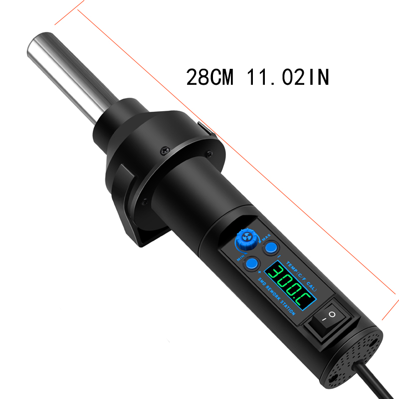 8032D Heat Gun Electrical Digi - مراجعة Heat Gun Small وسعره