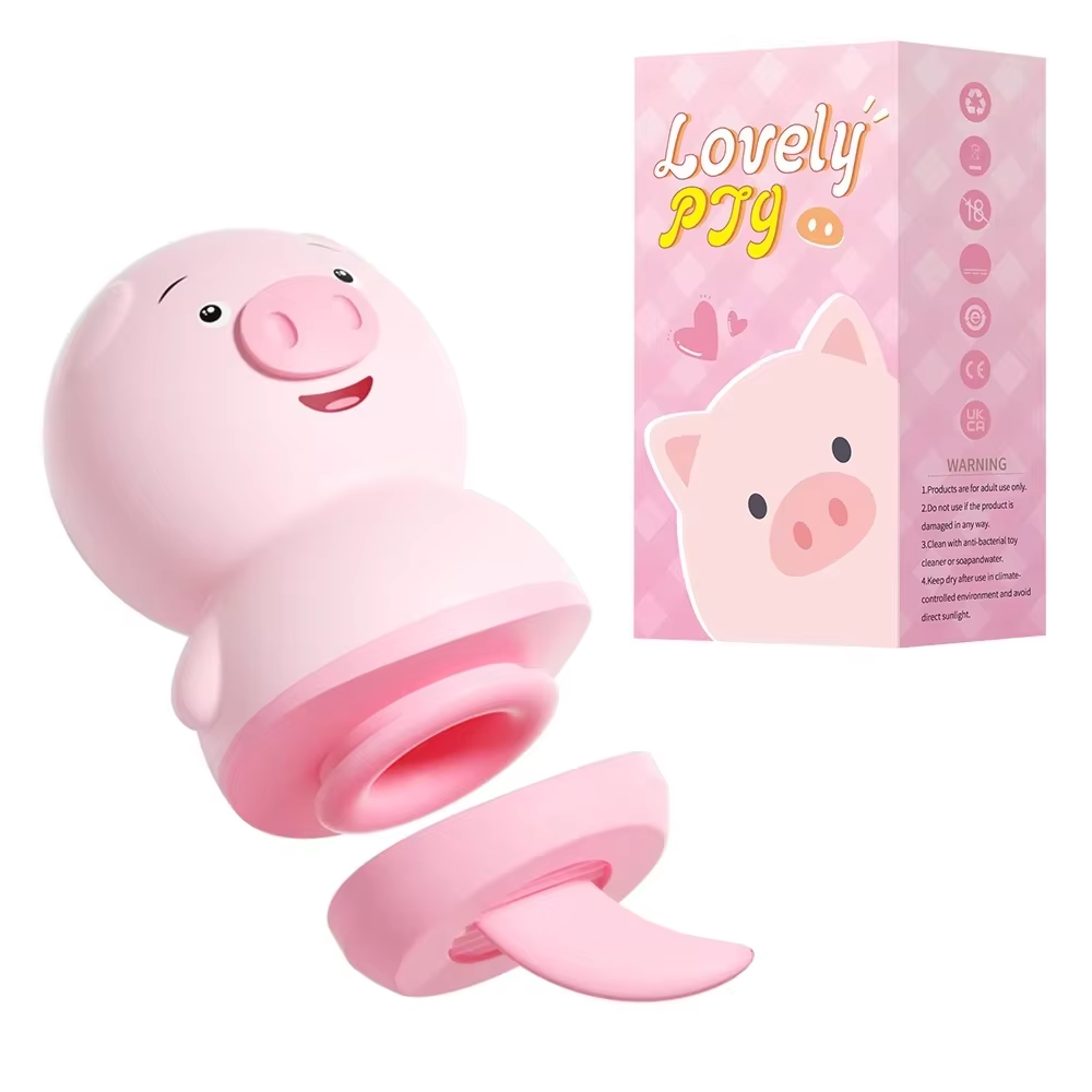 Mini Pig Licking Tongue Vibrat - مراجعة Vacuum Chamber Small وسعره